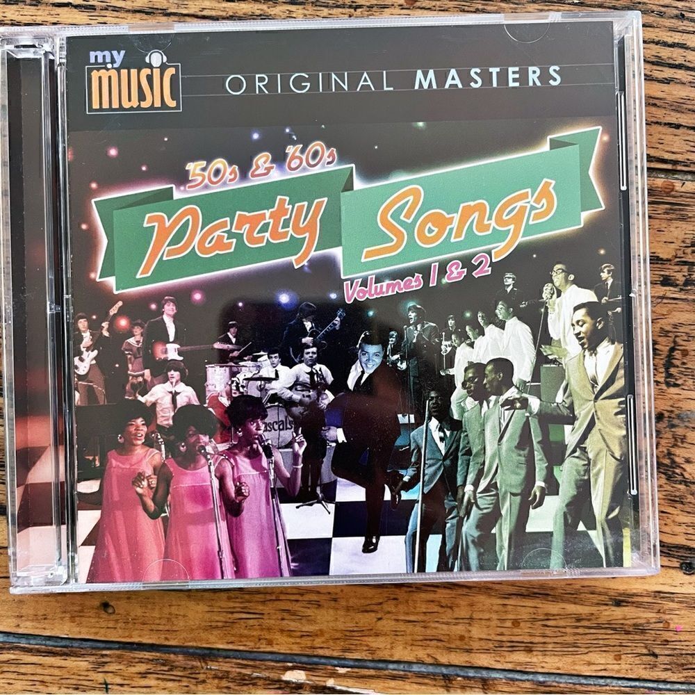 My Music Original Masters Party Songs 50s and 60s Volume 1&2 NEW